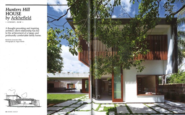 Houses Magazine: Hunters Hill House by Arkhefield