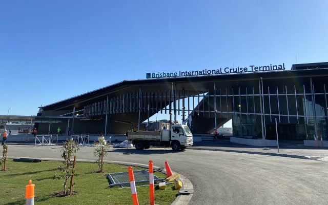 Brisbane International Cruise Terminal entering final stages of construction