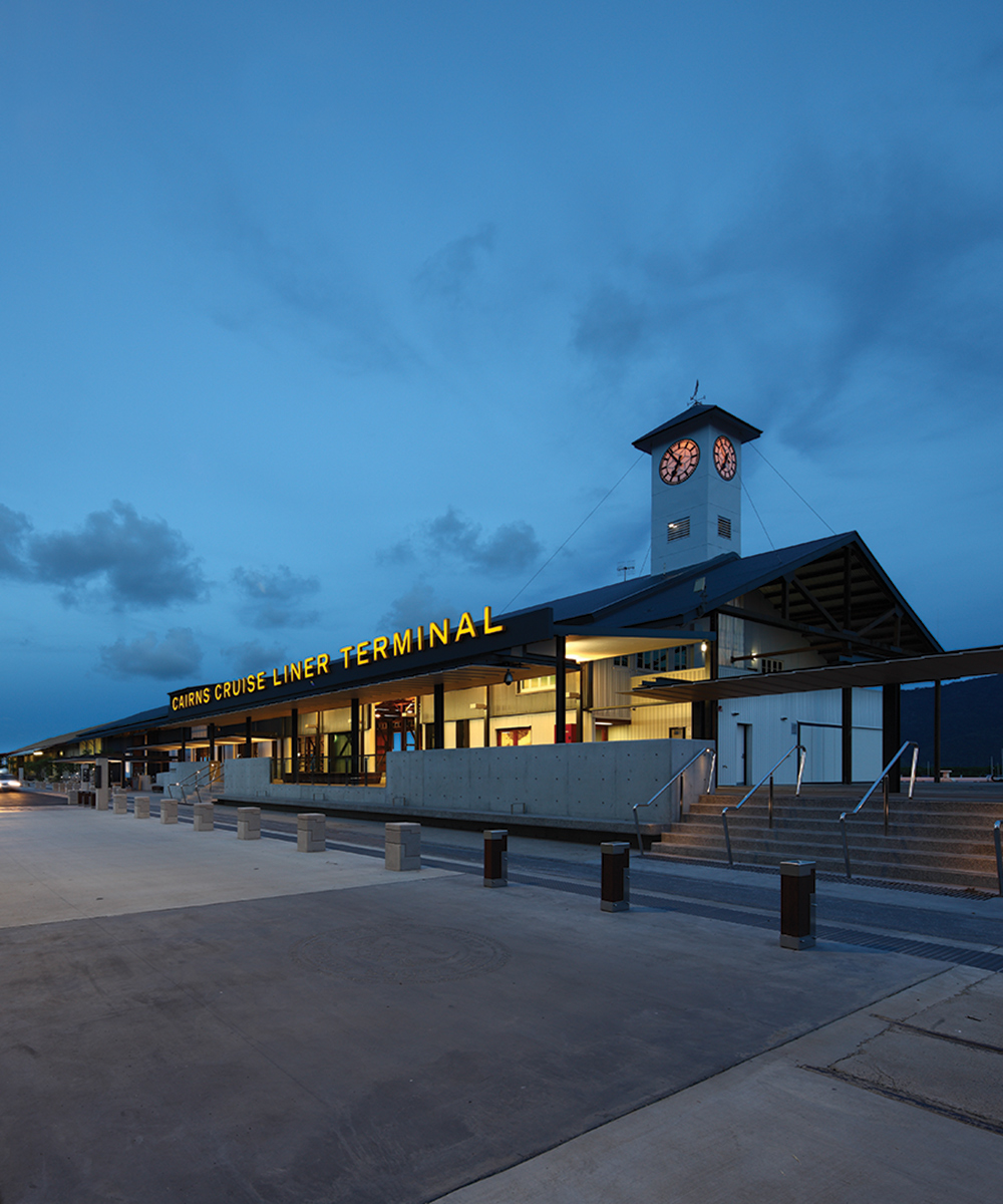 Cairns Cruise Liner Terminal - Arkhefield