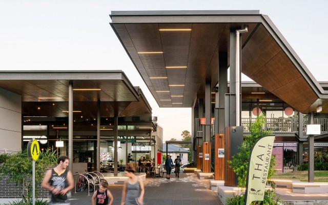 Bringing public realm to retail