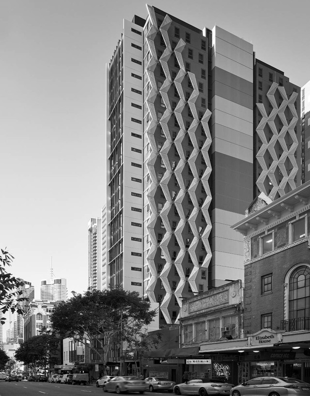 Student One on Elizabeth Street