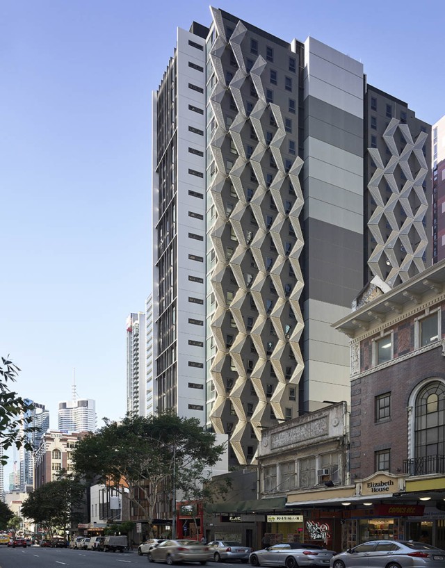Student One on Elizabeth Street